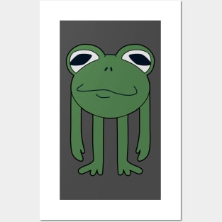 little frog guy Posters and Art